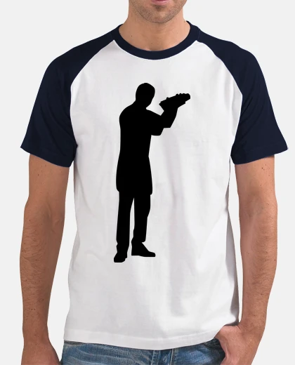 Tee-shirt barman shaker
