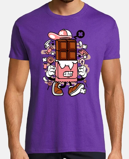 T-shirt Barretta di cioccolato