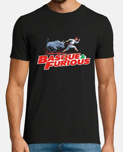 T-shirt basco e furioso - feria paesi baschi