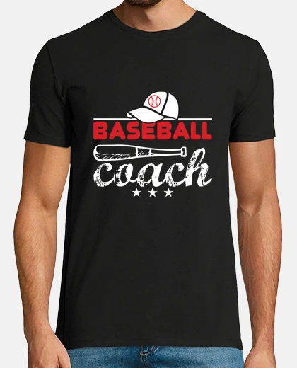 Tee-shirt Baseball coach ,cadeau baseball