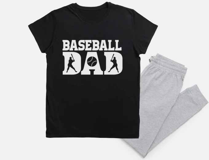 Pyjama baseball sports father