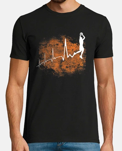 Tee-shirt Basket-ball Battement de coeur