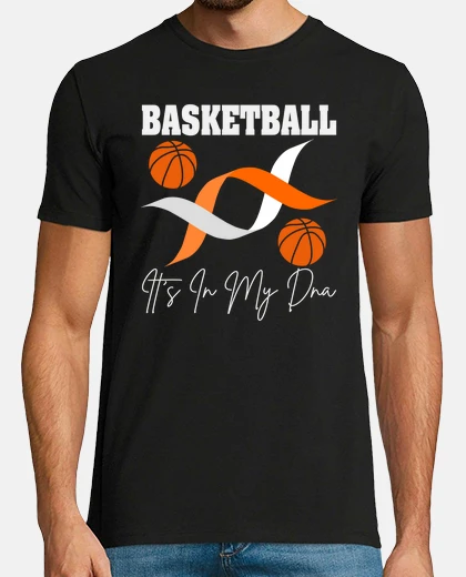 Tee-shirt basket-ball dans mon ADN basket-ball lo