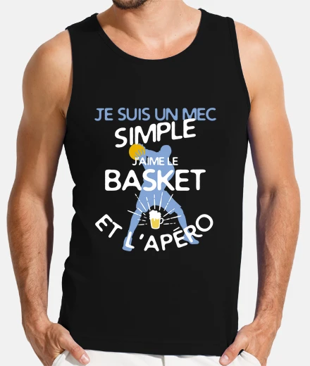 Tee-shirt Basketball - Un mec simple