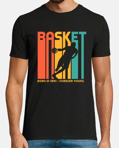 Playera basketball born in 1891 basketball fans