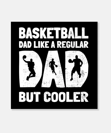 Wall basketball dad cooler basketball