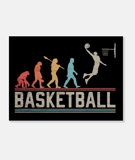 Stampa Basketball Evolution Baloncesto Basket