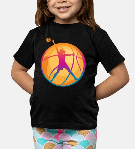 Kids basketball girl