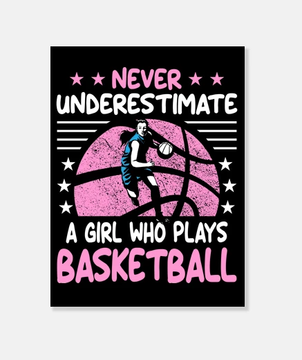 Stampa Basketball Girl Pallacanestro Femminile