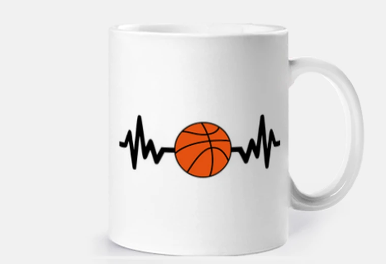 Cup basketball is life basketball basketbal