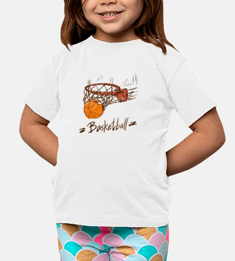 Kids basketball t-shirt gift idea