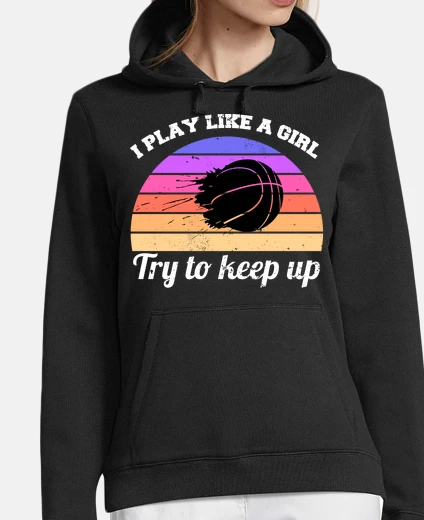 Hoodie Basketball Vintage Hoodie for Girls
