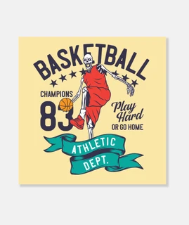 basketball 1983 sports basketball skull basket