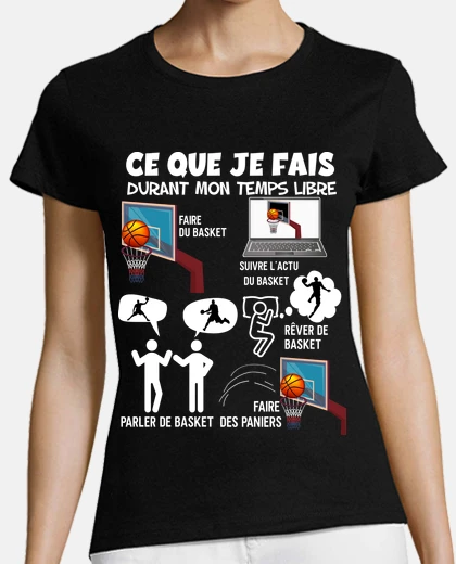 Tee-shirt Baskets Cadeau basketteur papa Ou Fils