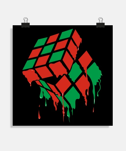 Poster Basque rubik