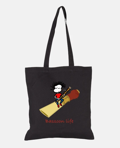 Bag bassoon reed