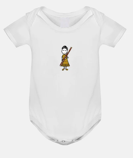 Kids bassoon woman