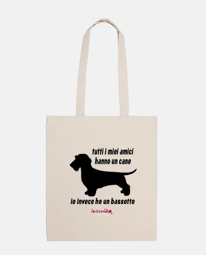 Borsa bassotto a pelo duro ita - dachshund