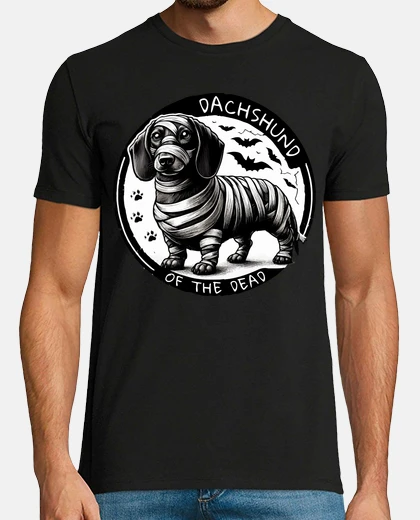 T-shirt bassotto dei morti