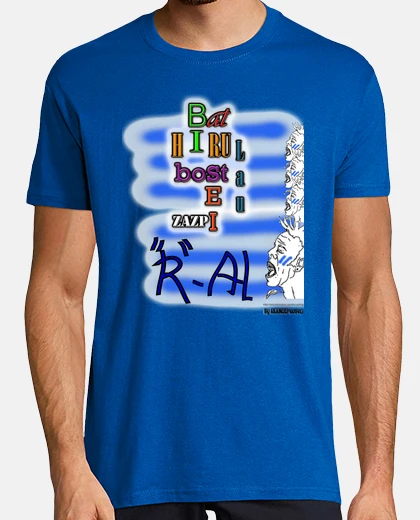 Camiseta BAT, BI, HIRU, LAU...