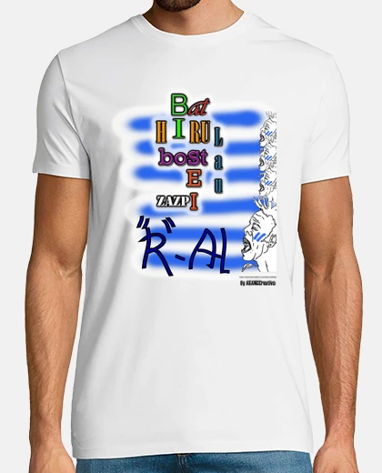 Camiseta BAT, BI, HIRU, LAU...