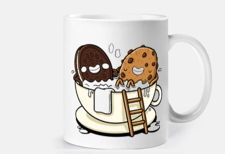 Tazza bat cookie
