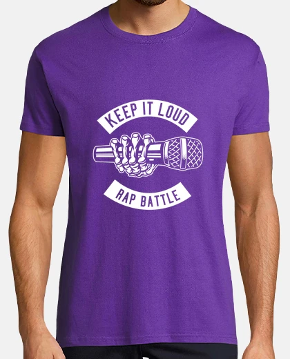 Tee-shirt bataille de rap