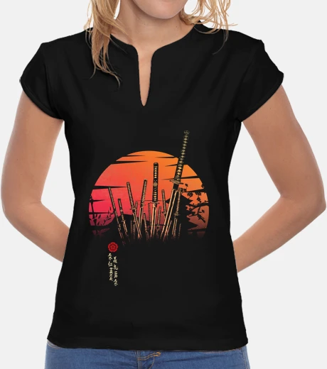 Tee-shirt bataille samouraï