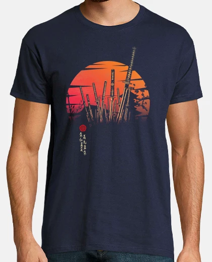 Tee-shirt bataille samouraï