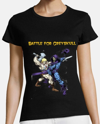 Playera Batalla por Greyskull!! camiseta chica
