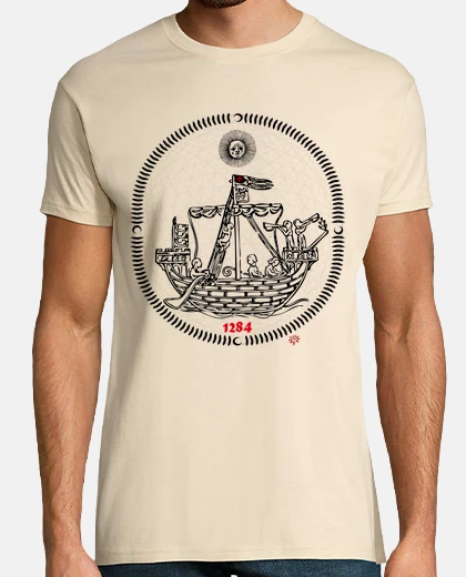Tee-shirt Bateau médiéval