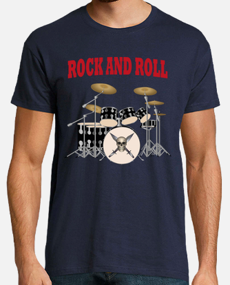 Camiseta bateria рокендролCamiseta bateria рокендрол  