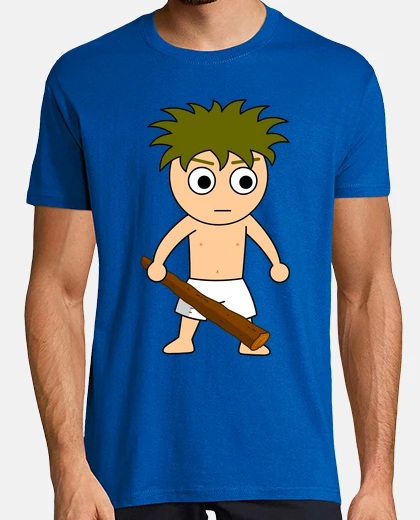 Tee-shirt bâton de bois pierugo nu