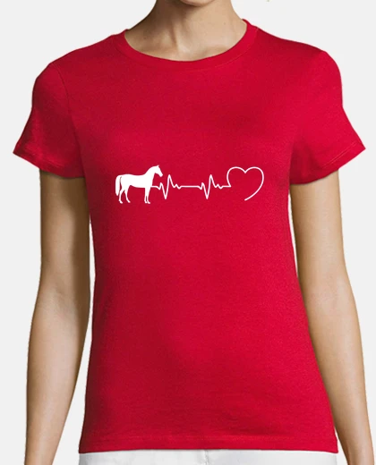 Tee-shirt battement cheval humour cavalière fille
