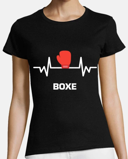 Tee-shirt battement de coeur boxe