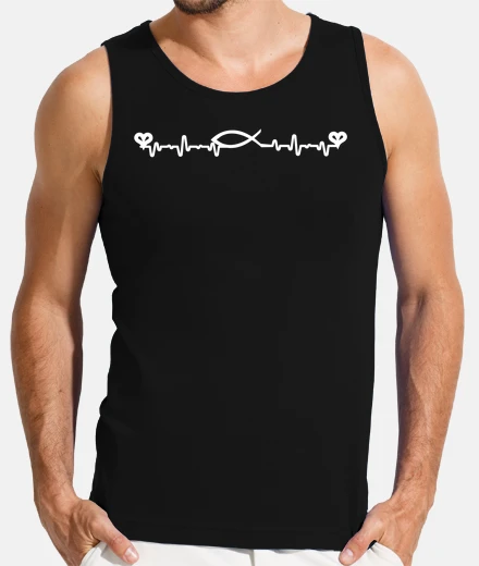 Tee-shirt battement de coeur chrétien