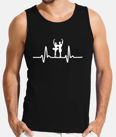 Tee-shirt battement de coeur de bouée de sauvetag