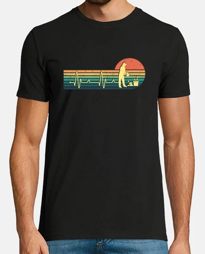 T-shirt battere l39umorismo del giardiniere gia