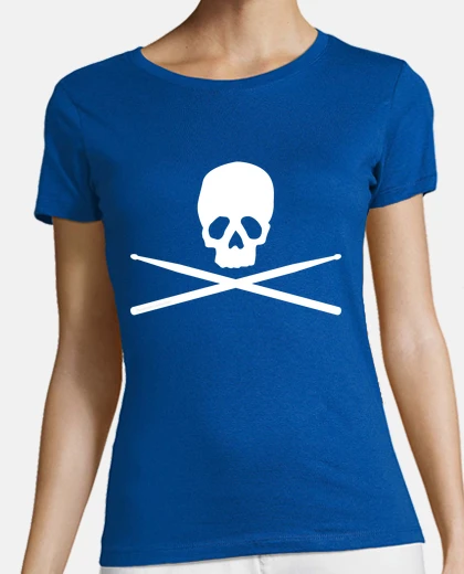 Tee-shirt Batterie Cr&acirc;ne Blanc