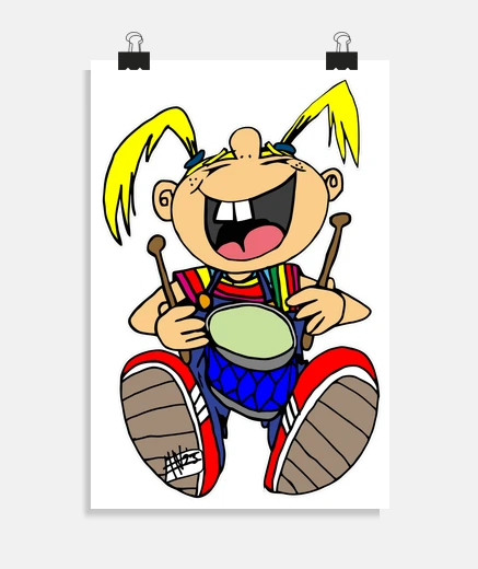 Poster batterista