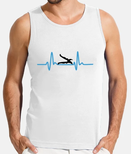 T-shirt battito cardiaco salvavita amante delle