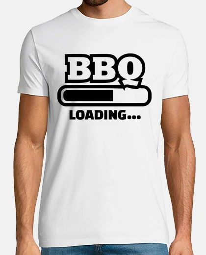 T-shirt bbq loading bar