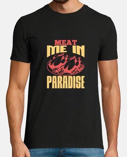 T-shirt BBQ siamo dentro per ISO