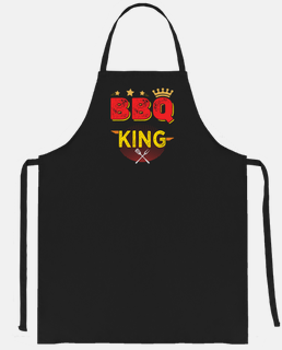 bbq king king barbecue message humor