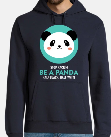 Hoodie be a panda (dark)