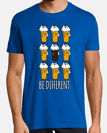 Camiseta Be Different Birras