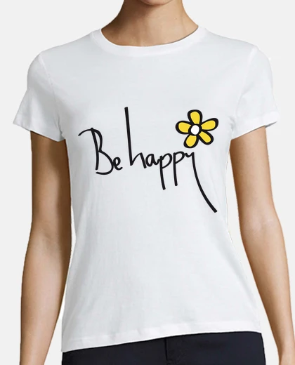 Playera BE HAPPY