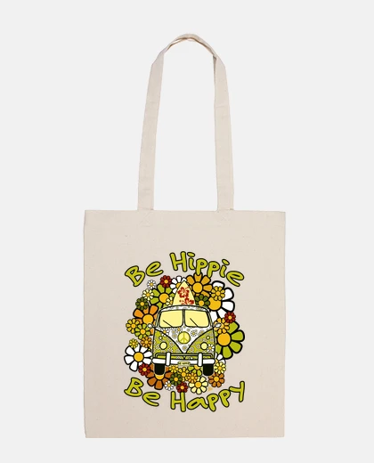 Bolsa Be Hippie Be Happy