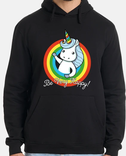 Sudadera Be Very Happy