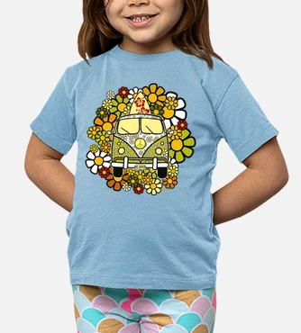 Camisetas ni os be hippie laTostadora